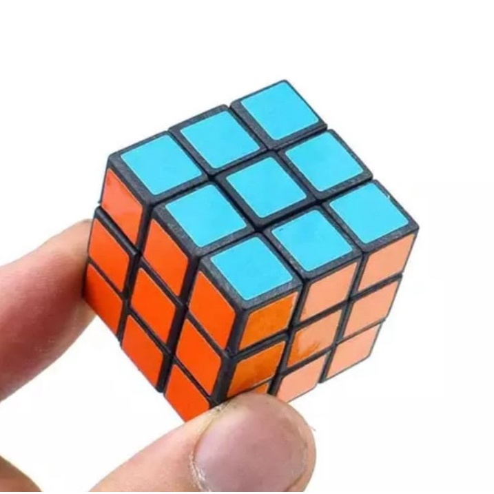 Mainan Anak Rubik Mini Cube Cubes Kreatifitas Asah Otak 3 x 3 cm