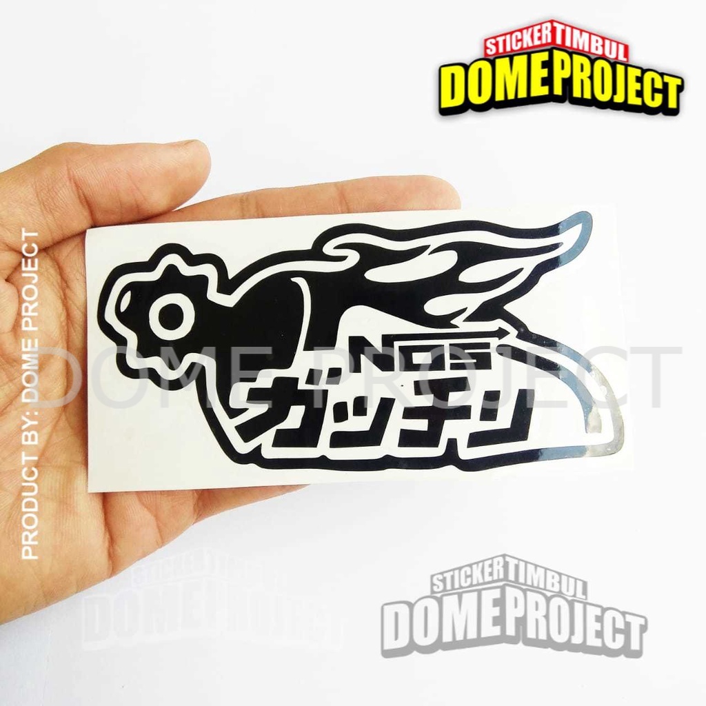 NOS JAPAN CUTTING STIKER MOBIL AKSESORIS BODY MOBIL STIKER OUTDOOR WATERPROOF