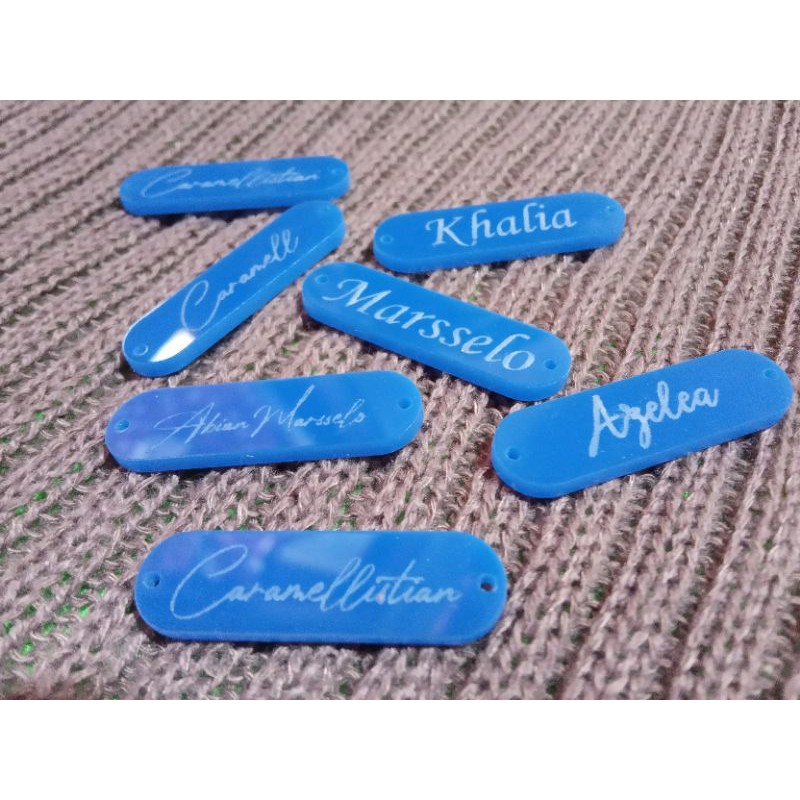 labell hijab akrilik