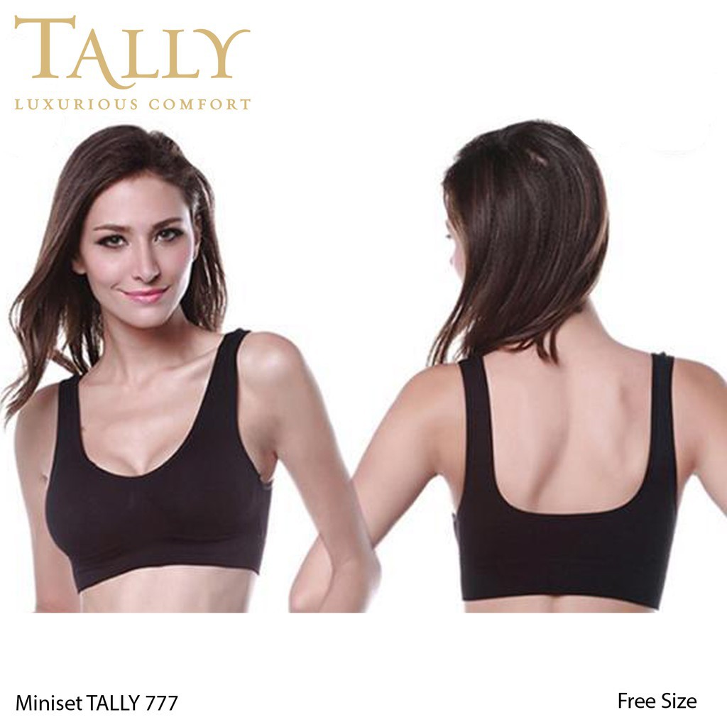 Miniset TALLY 777 Rajut nyaman dipakai halus Mini Bra