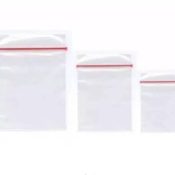 PLASTIK KLIP ( 25 x 16 ) KANTONG ZIP LOCK ISI 10 PC Plastik Tas Klip