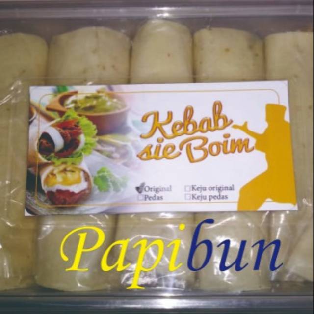 

Kebab Sie Boim Rasa Original isi 10