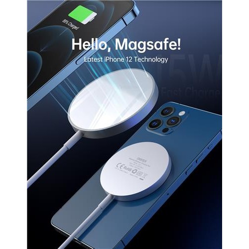 wireless charger choetech magnetic snap on 2a 15w type c fast charging for iphone Qi-enabled T517 F
