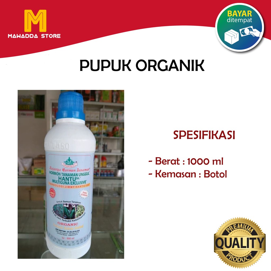 POC Pupuk Organik Cair Jimmy Hantu 1Liter