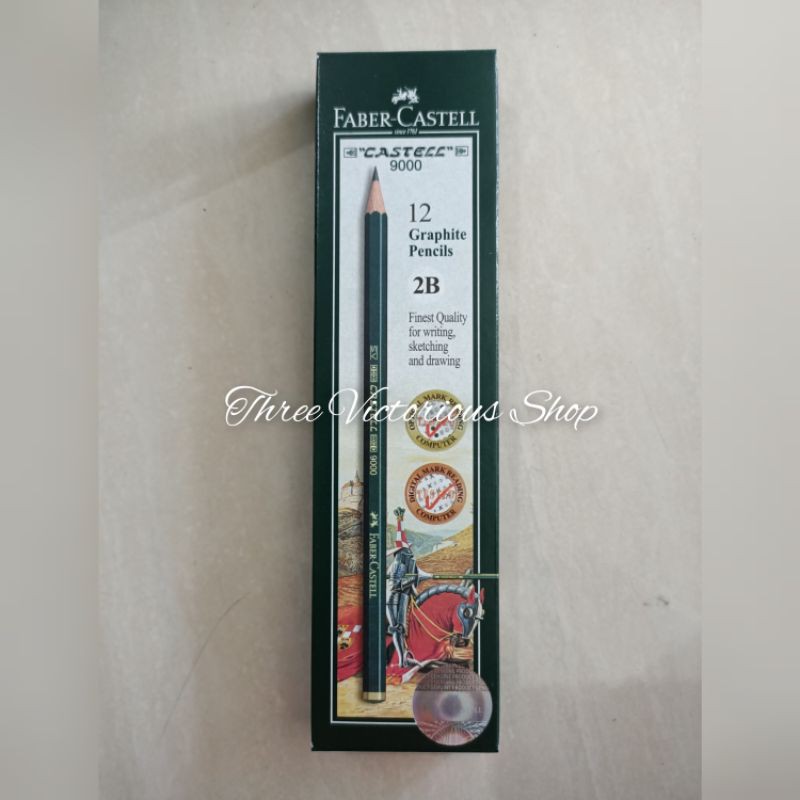 

original pencil pensil faber Castell kotakan per 12pcs