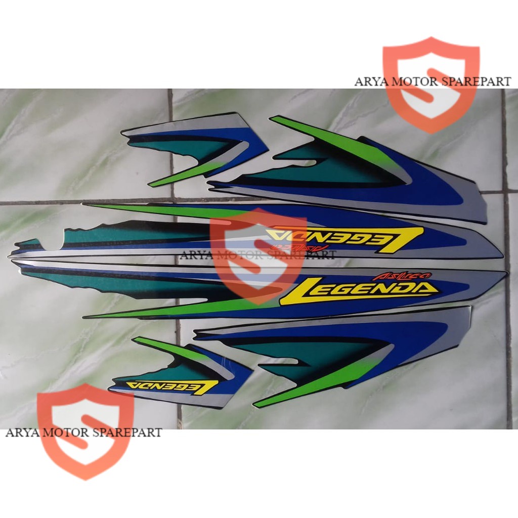 stiker striping honda astrea legenda 1 ARYA MOTOR