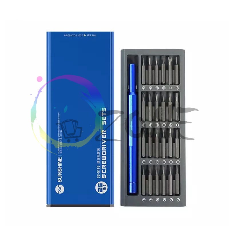 OBENG SET - MAGNETIC SCREWDRIVER SET SUNSHINE SS-5118