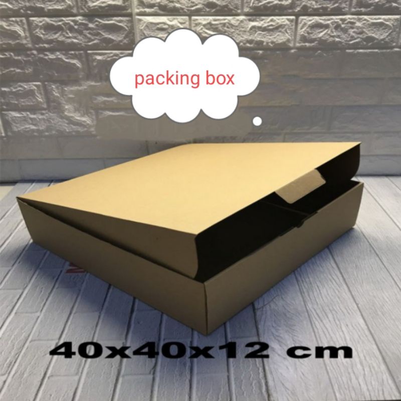 KARDUS UK. 40x40x12 CM.......MODEL KARDUS  KARTON BOX  PIZZA