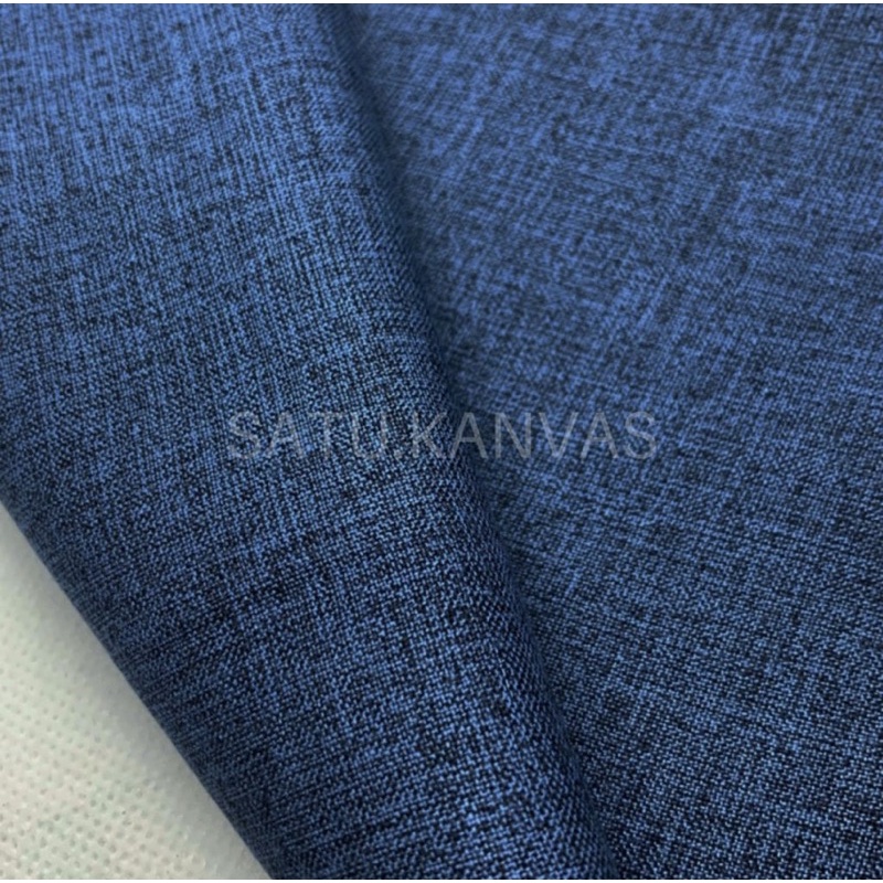 Kain KATUN MADINAH / MADINAH COTTON ( fodu ) SERI 1-Blue Denim