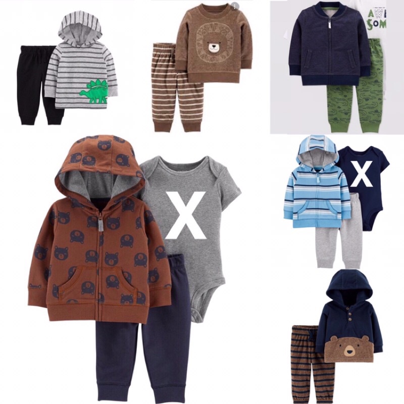 setelan carters / carters boys set / jaket carters