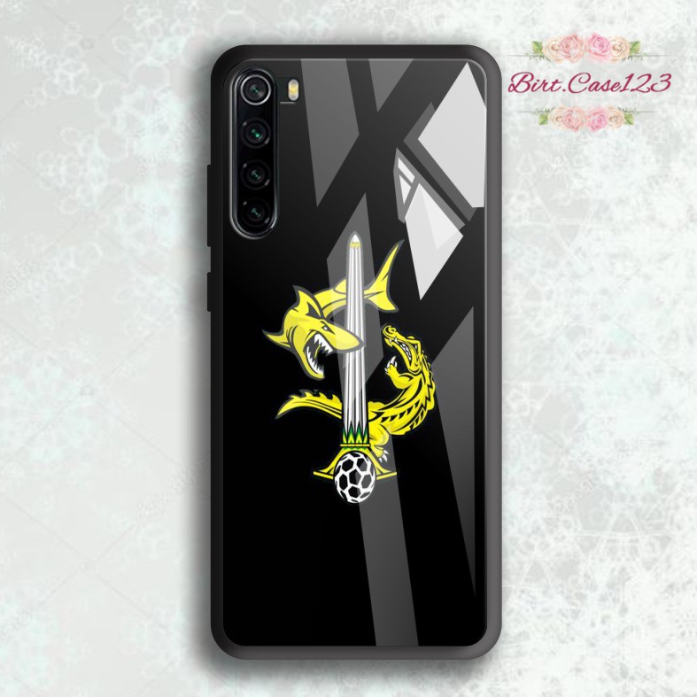 back case glass PERSEBAYA Oppo A3s A1k A5 A9 2020 A7 F9 A5s A31 A52 A53 A92 A37 A57 A59 A71 BC5029