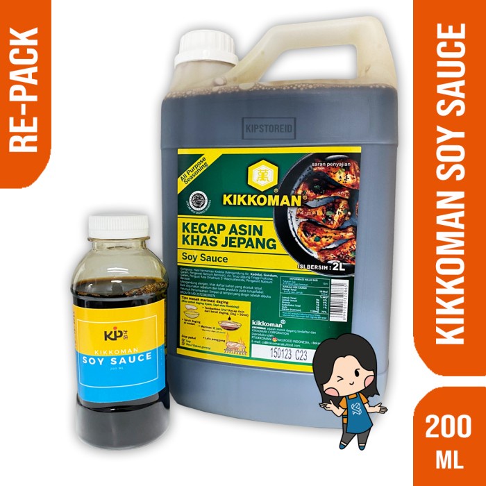 

SAUS-DRESSING- KIKKOMAN SHOYU JAPAN SOY SAUCE KECAP ASIN JEPANG HALAL -SAUS-DRESSING.