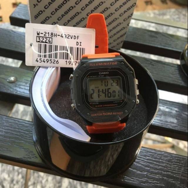 Jam tangan casio w218 original
