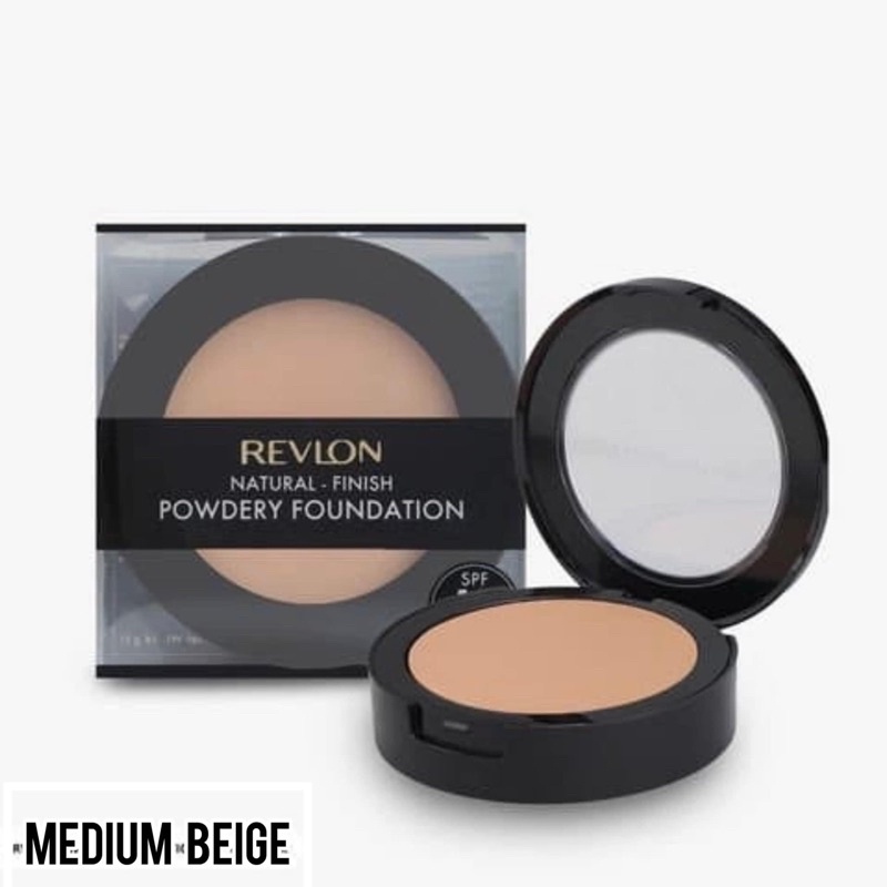 REVLON natural finish powdery foundetion spf 15++