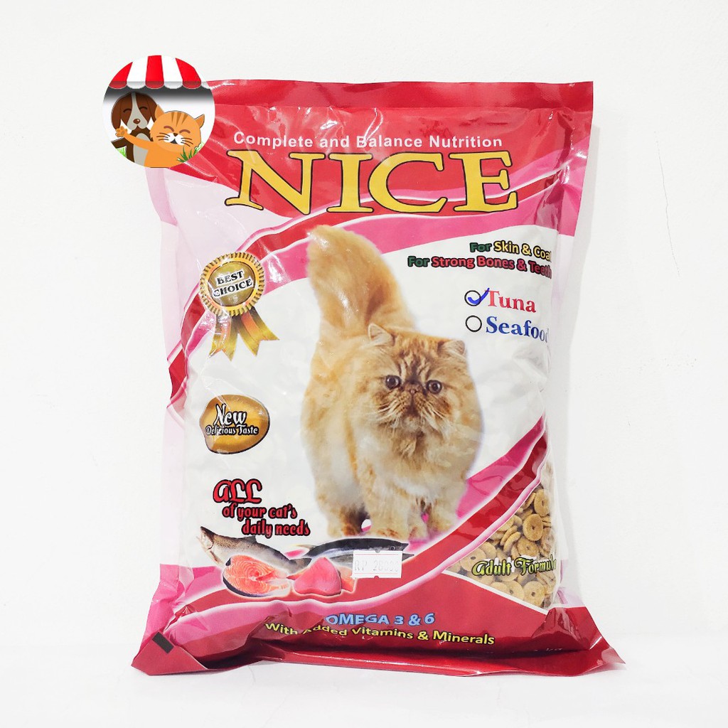 Nice Tuna Repack 1kg - Makanan Kucing Anak Kucing