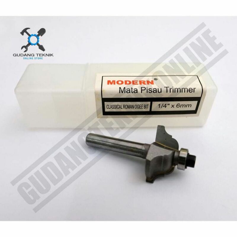 Mata Profil Kayu Classical Roman Ogee BIT 6 mm Modern - Mata Pisau Mesin Router MODERN