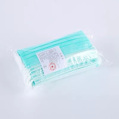 Masker hijab/ Disposable Protective Masker  Mask / Masker 3 PLY isi 50 / SURGICAL MASK / MASKER