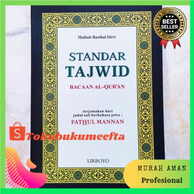STANDAR TAJWID FATHUL MANAN BACAAN ALQURAN LIRBOYO GROSIR KITAB MMQ