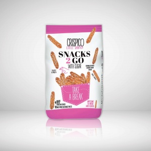 Crispico snacks 2 go with sugar 50gr