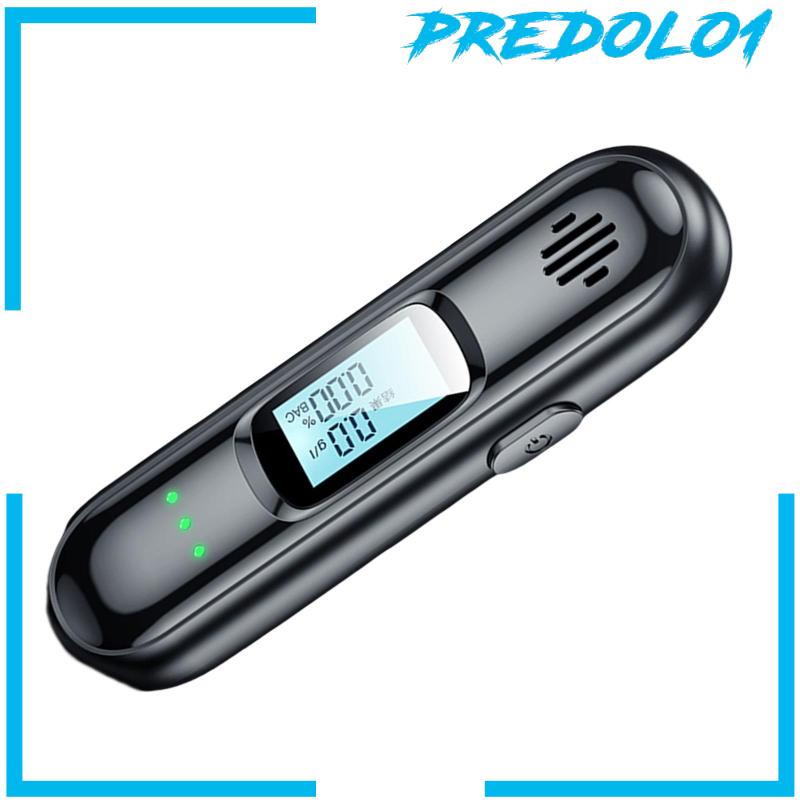 [PREDOLO1] Professional Digital Alcohol Breathalyser Breath-Alcohol Tester Rechargeable