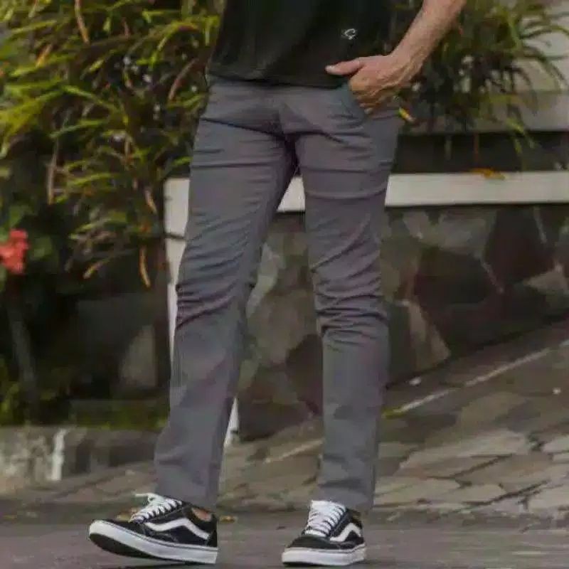 0TERLARIS CELANA PRIA CHINO Slim fit Panjang Kerja kantor Santai Liburan Cowok Gentleman 27 - 38