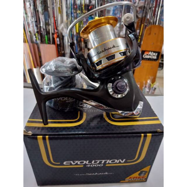 Reel murah Seahawk EVOLUTION Double Spool 2500&4000  Power Handle ✨