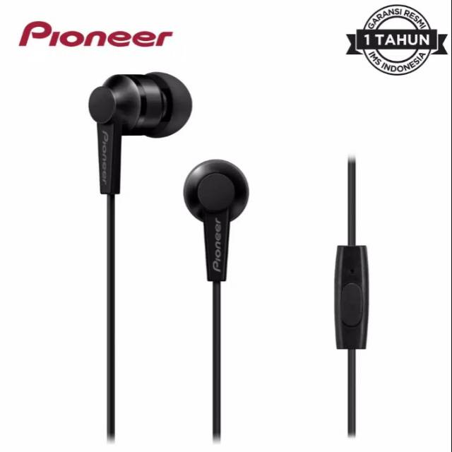 Pioneer SE C3T original (Garansi Resmi IMS) - Black dan Red