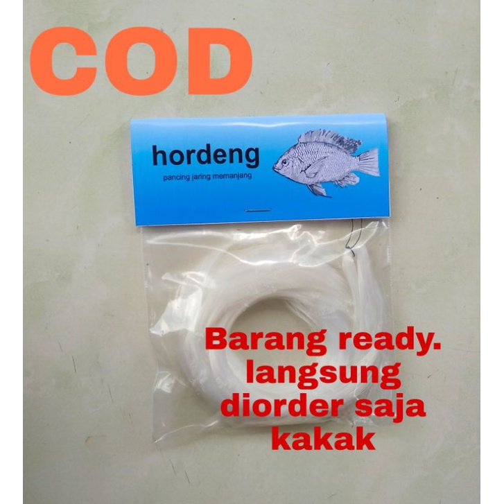 Jaring pengganti pancing jaring panjang merk hordeng panjang