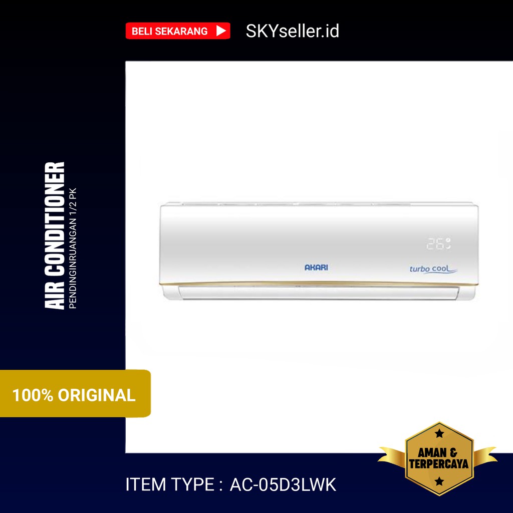 AC 1/2 PK Akari AC-05D3LWK