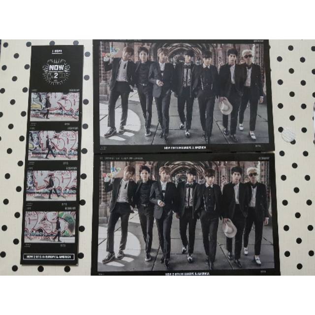 BTS NOW2 BOOKMARK & STANDEE