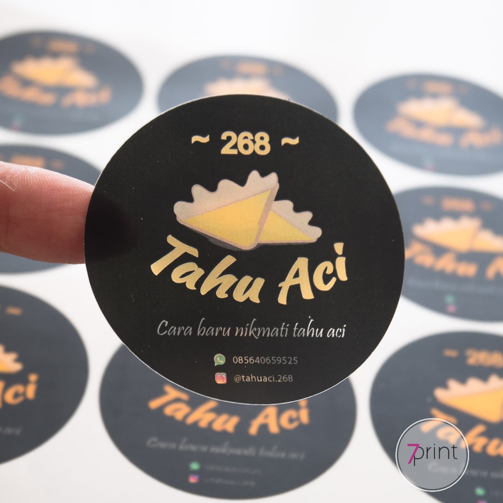 

Cetak Stiker Vinyl PAKET USAHA / Cetak Stiker Label Kemasan / Label Usaha Makanan / Cetak Label Minuman