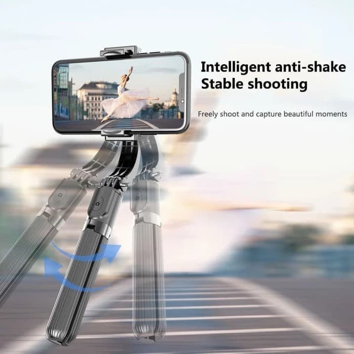 Trend-Gimbal Stabilizer Selfie Stick Tripod L08 For Smartphone