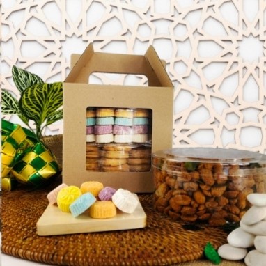 

Dus hampers toples 500gr susun 2/dus corrugated/Dus hampers tebal 2susun/Dus hampers