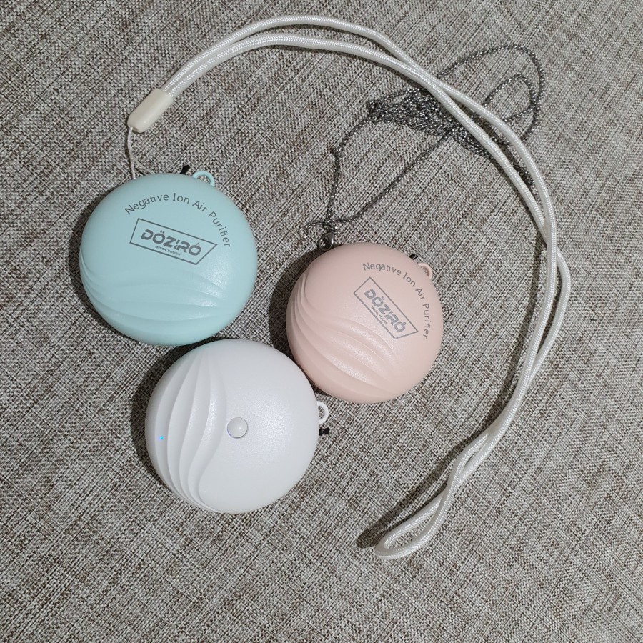 Air Purifier Portable Mini Dengan Ion Negatif dengan kalung / Kalung kesehatan / Anti virus