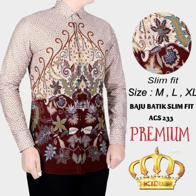 BAJU KOKO BATIK PRIA NEW MODEL CKL 05