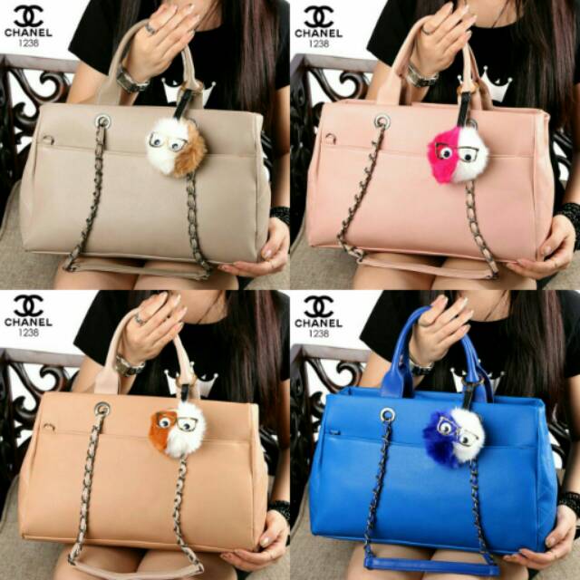 New Chanel Caviar Shopping Tote For Christmas Seasoon like ori Leather Free Pon - Pon