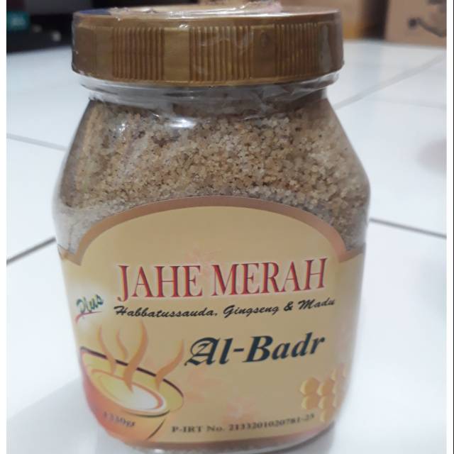 

Jahe Merah Al Badr Plus Habbatussaudda gingseng & Madu 330gr