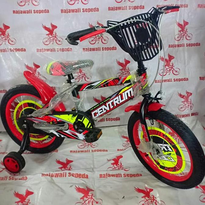 PR00M00 Sepeda anak 16 bmx centrum 2002 sadel & stang bisa distel tinggirendah MURAH
