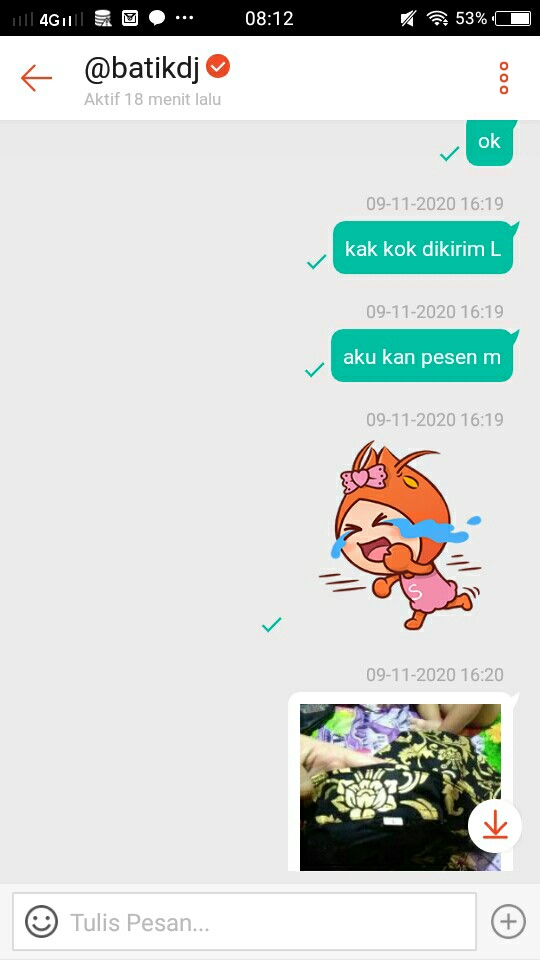 Bswart Batik Hrb026 Kenongo Hem Pendek Padi Pekalongan M L Xl Batik Pria Murah Modern Grosir