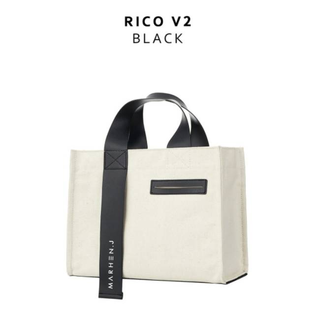 [READY] MARHEN J RICO BAG V2 #White BLACK/ 100 % ORIGINAL