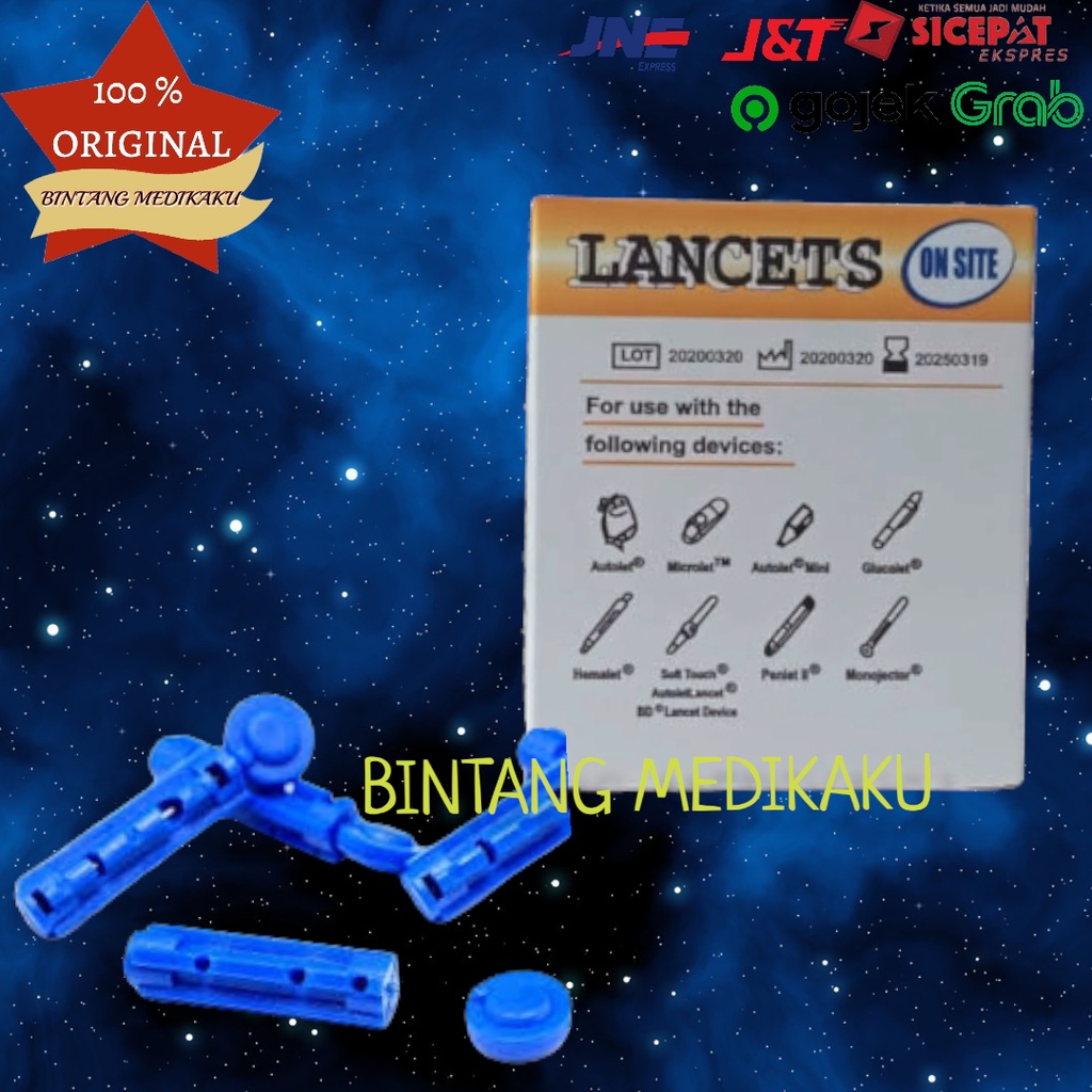 Blood Lancets / Jarum Bekam /jarum lancet 28 g resources