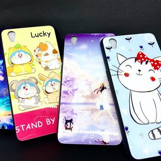 Hard Case Kaca Fuze Glass Motif Samsung A6+, J6, j4, j4+, M10, Vivo V9, Oppo A33/Neo 7, Xiaomi Redmi Note 5/Pro