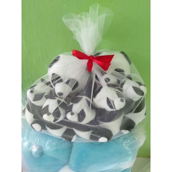 Boneka Beranak panda isi 7pcs ( 2 besar 5 kecil )