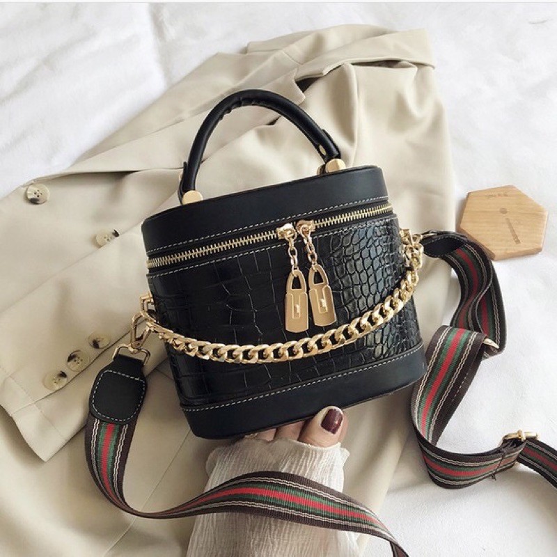 Tas Selempang Wanita Import Tabung