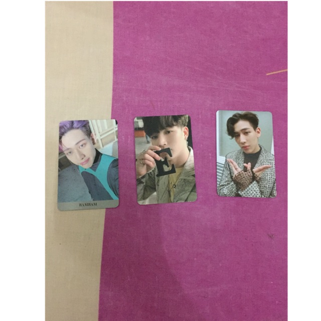GOT7 PC Photocard JB Bambam