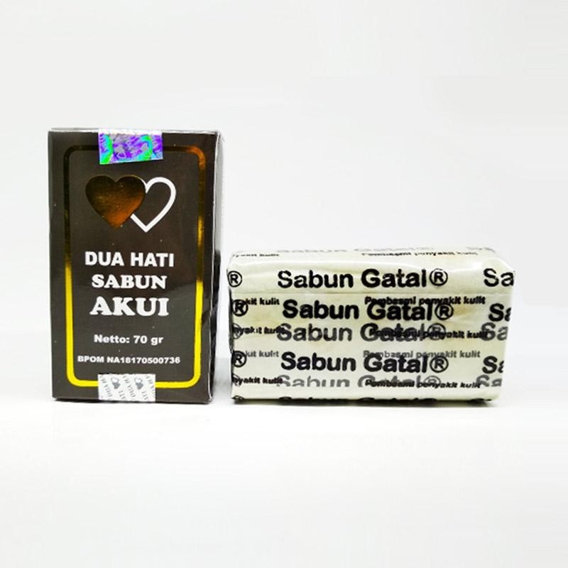 Akui Sabun Belerang Asli Obat Penyakit Kulit Obat Gatal Original BPOM - Akui Sabun Sulfur - Sabun Belerang Sabun Pemutih Badan Dan Wajah / Belerang Dua Hati Obat Gatal / Obat Panu /Produk Asli 100%