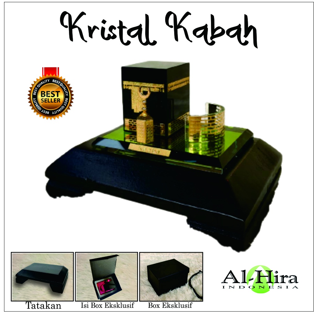 Miniatur Kristal Kabah Sedang