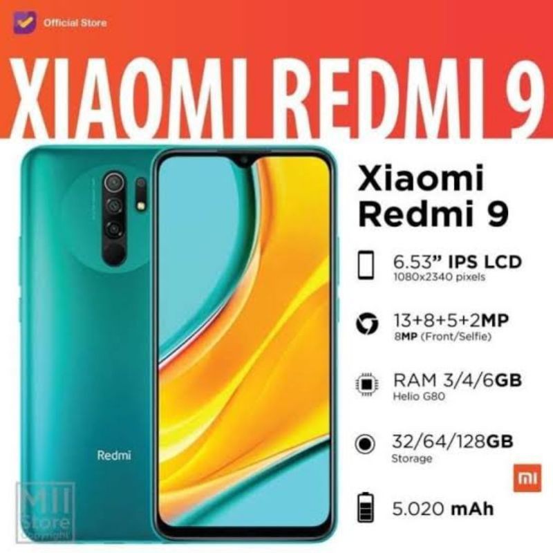 xiaomi redmi 9 3/32