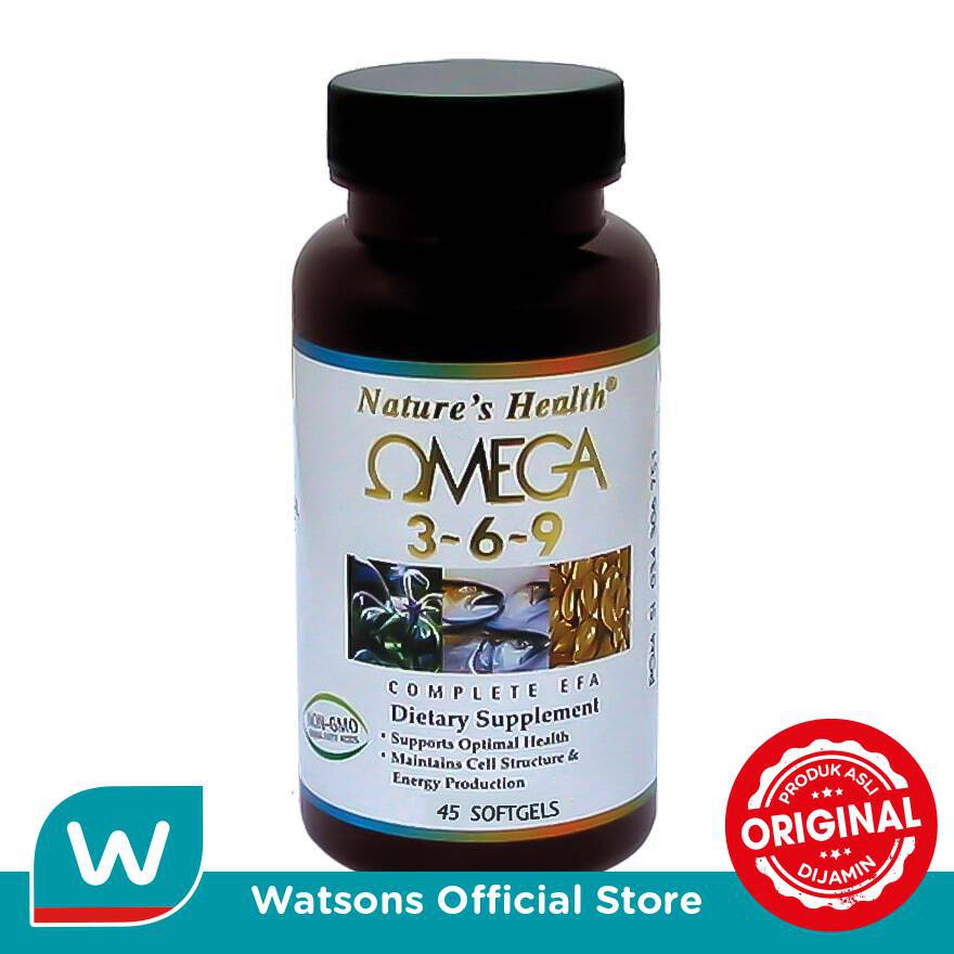 Nature's Health Omega 3-6-9 45s