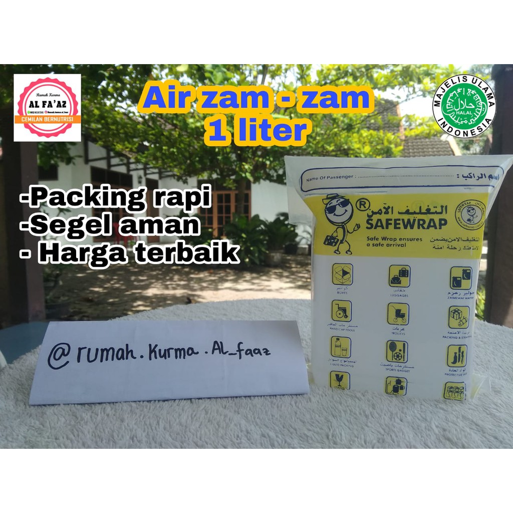 

air zam-zam 1 liter